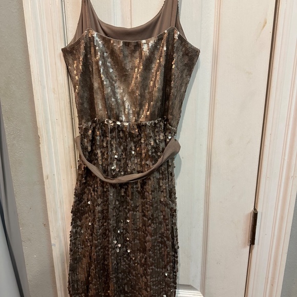 Bronze sequin dress - Picture 3 of 4